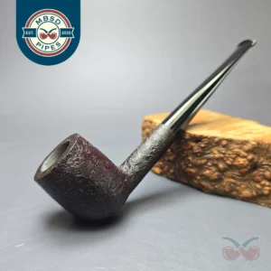 Pipe Tristan Timeless Series Sandblasted Billiard Briar Pipe, New
