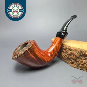 Stanwell 1980s Hand Made 126 Smooth Horn Dublin Estate Briar Pipe, Unsmoked