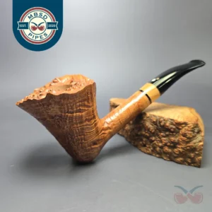 Luciano FR S* Sandblasted Freehand w/ Olivewood Estate Briar Pipe, Unsmoked
