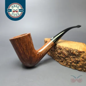 James Upshall 1980s P Grade Smooth Stack Dublin Estate Briar Pipe, Unsmoked