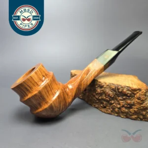 James Upshall B Grade Tradition Smooth Spiral Freehand Estate Briar Pipe, Unsmoked