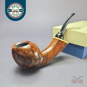 MBSD Briars Modern Masters 2 Smooth Blowfish w/ Boxwood Briar Pipe, New