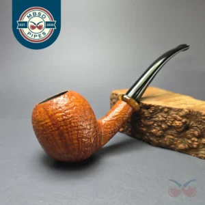 Neerup Signe Sandblasted Apple Estate Briar Pipe, Danish Estates