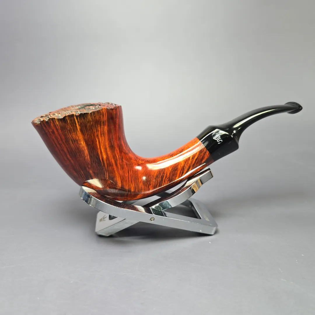 Stanwell 1980s Hand Made 126 Smooth Horn Dublin Estate Briar Pipe, Unsmoked - Image 2