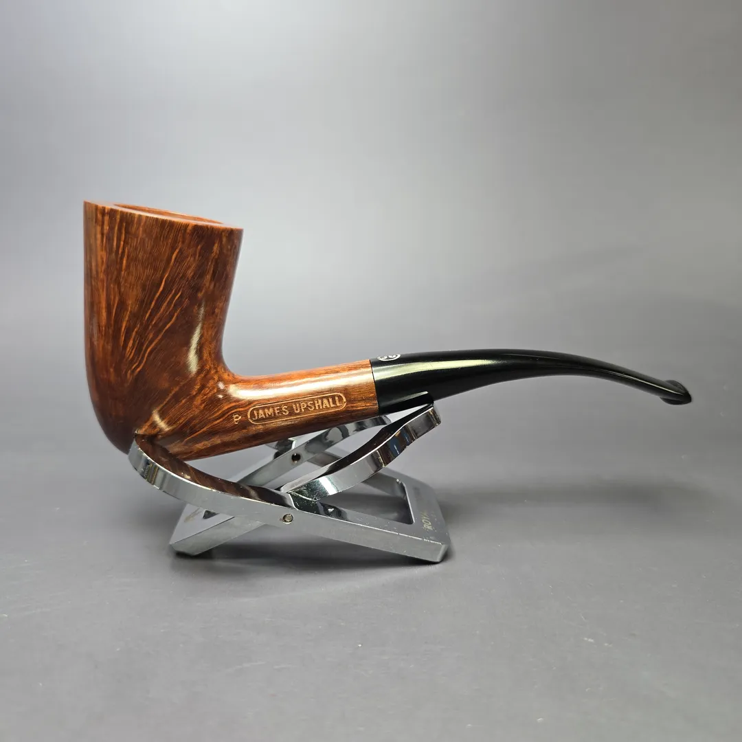 James Upshall 1980s P Grade Smooth Stack Dublin Estate Briar Pipe, Unsmoked - Image 2
