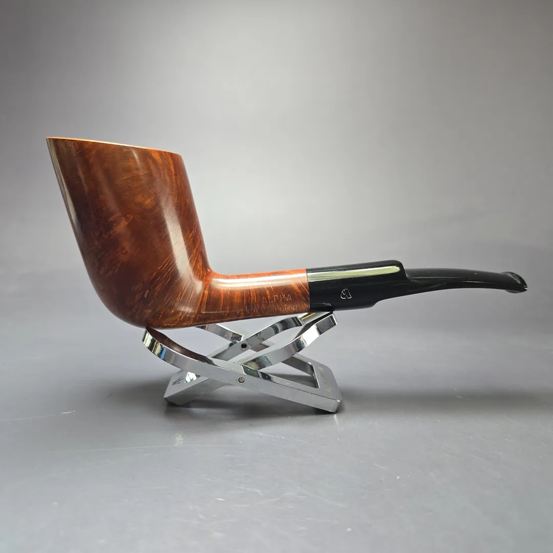 Alpha Enterprise XL Smooth Dublin Estate Briar Pipe, Other Estates - Image 2