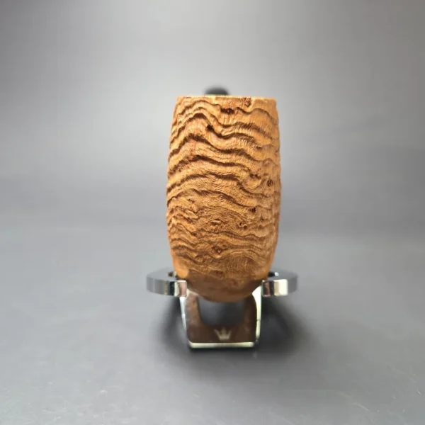 Pipe Tristan Sandblasted "Tanshell" LC Bent Billiard Handmade Briar Pipe, New - Image 3