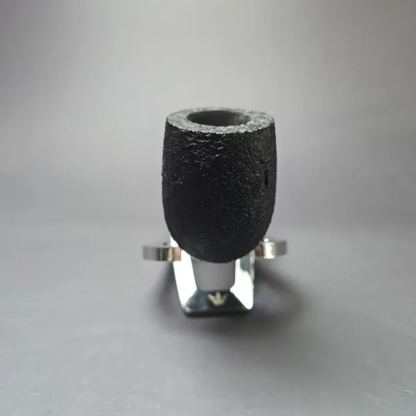 Pipe Tristan Timeless Series Sandblasted Billiard Briar Pipe, New - Image 3