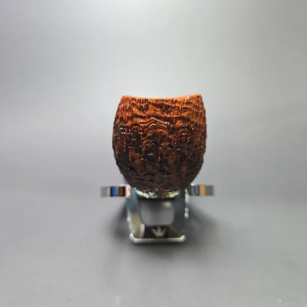 Papa Bear's Pipes by Tim Beaumont Contrast Sandblasted Cobra Handmade Briar Pipe, New - Image 3