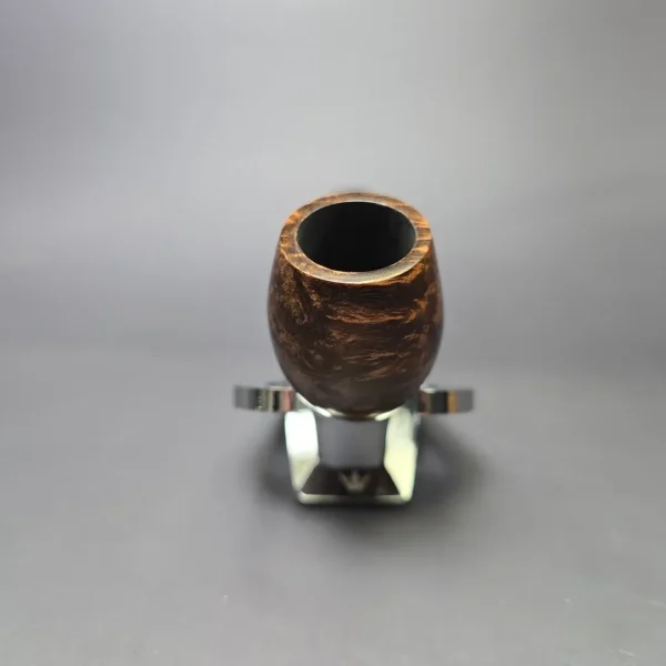 BriarWorks Classic C14 Dark Smooth Cutty w/ Black Stem Briar Pipe, New - Image 3