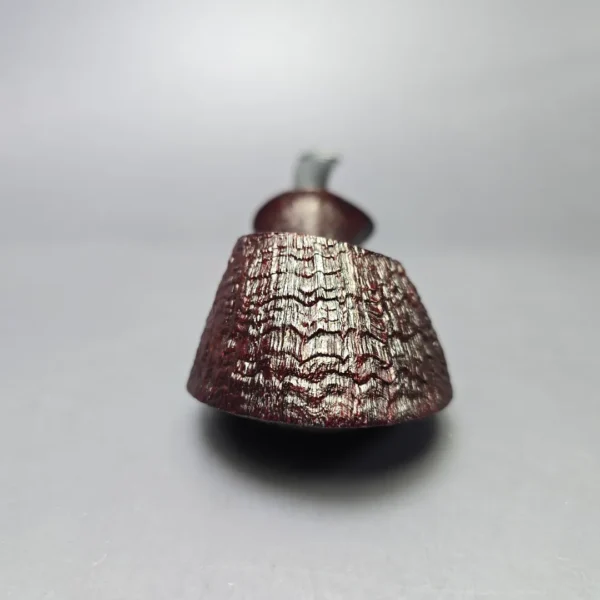 Madao 3000 Sandblasted Asymmetric Speeding Volcano Handmade Briar Pipe, New - Image 3