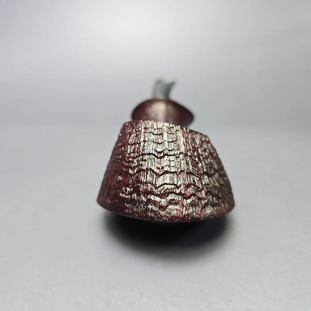 Madao 3000 Sandblasted Asymmetric Speeding Volcano Handmade Briar Pipe, New - Image 3