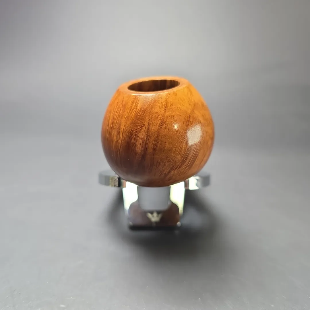 Don Carlos 2 Note Smooth Apple Prince w/ Silver Estate Briar Pipe, Italian Estates - Image 3