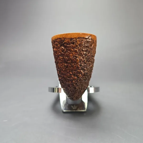 Lorenzetti Nova 02 Rusticated Dublin w/ Silver Estate Briar Pipe, Italian Estates - Image 3