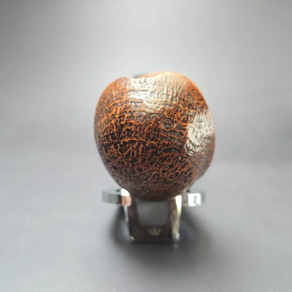 WO Larsen Pearl Grade Partially Sandblasted Cobra Estate Briar Pipe, Unsmoked - Image 3