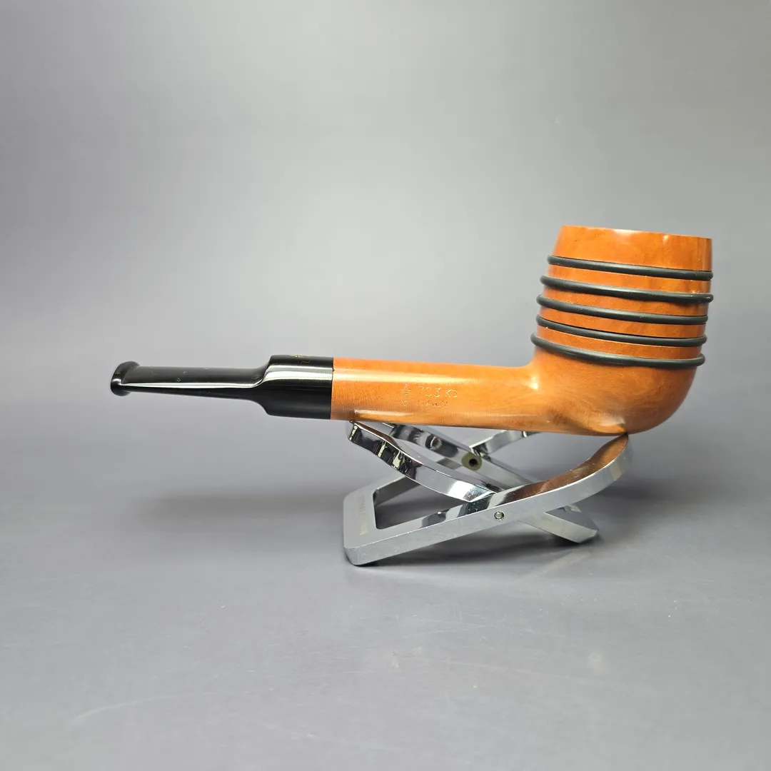 Savinelli Trekking 703 KS Smooth Lovat Estate Briar Pipe, Unsmoked, 6mm - Image 4