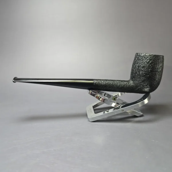 Pipe Tristan Timeless Series Sandblasted Billiard Briar Pipe, New - Image 4