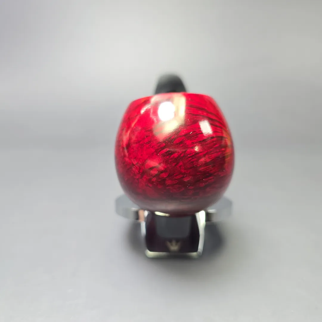 Peterson 1980 System Supreme Gold Mounted 2S Smooth Apple Estate Briar Pipe, Unsmoked - Image 4