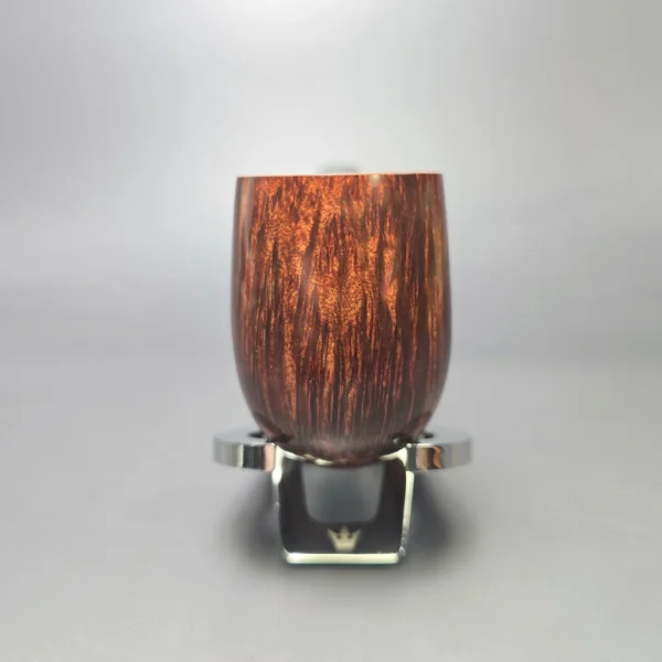 Ser Jacopo Domina 2006 Smooth Bent Billiard w/ Silver Estate Briar Pipe, Unsmoked - Image 4