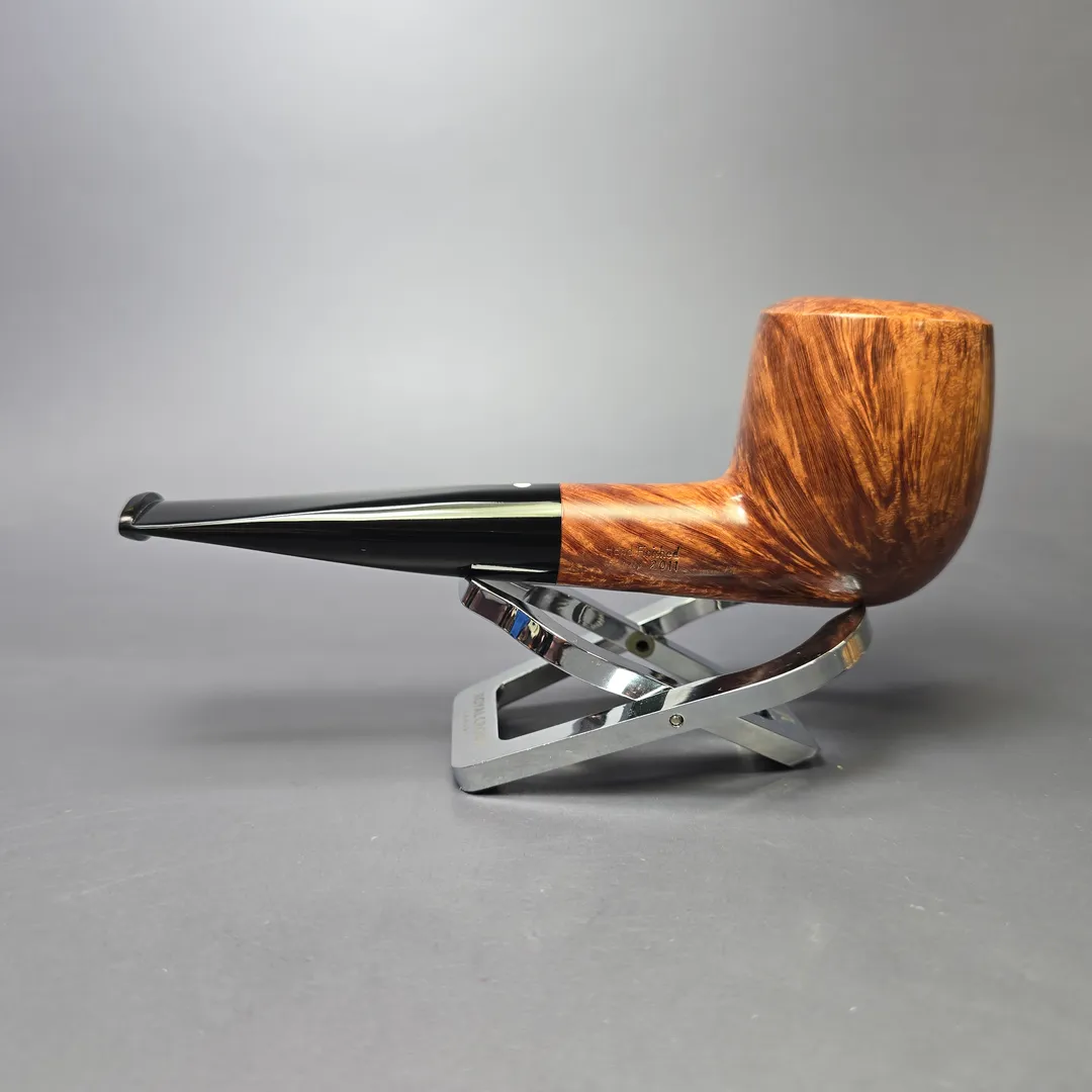 Luciano 2011 38 B Smooth Billiard Estate Briar Pipe, Unsmoked - Image 4