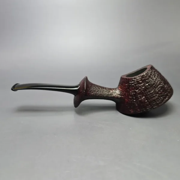 Madao 3000 Sandblasted Asymmetric Speeding Volcano Handmade Briar Pipe, New - Image 4