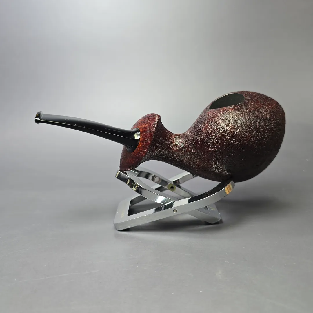 Madao 3000 Sandblasted Orca Handmade Briar Pipe, New - Image 4