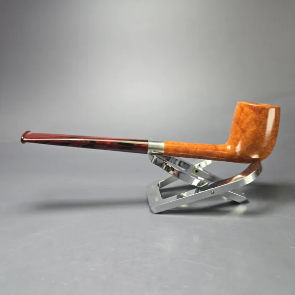 Bruno Nuttens Mini Bing B3 Smooth Billiard w/ Cumberland Briar Pipe, New - Image 4