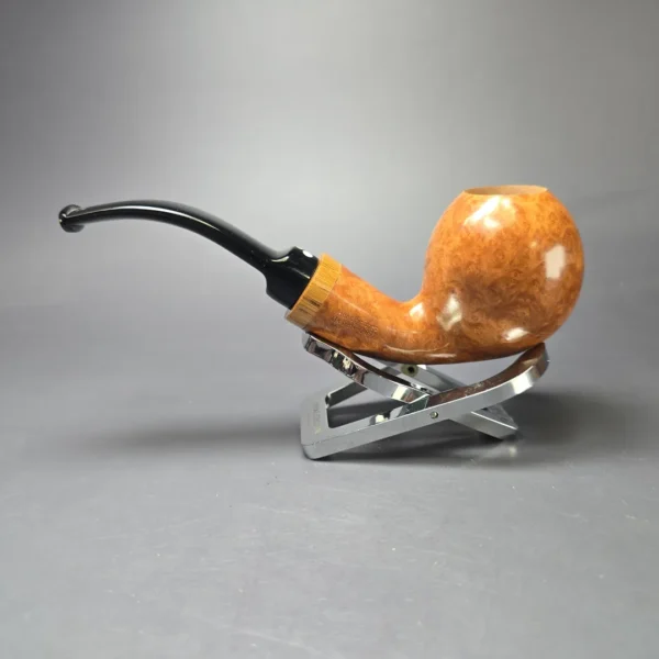 Luciano Pipe of the Year 2011 Smooth Danish Apple Estate Briar Pipe, Unsmoked - Image 4
