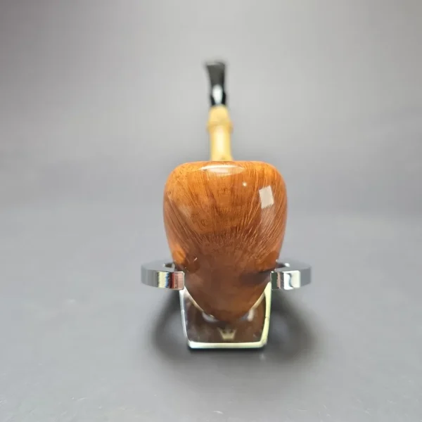 MBSD Briars Modern Masters 1 Smooth Peewit w/ Bamboo Briar Pipe, New - Image 4