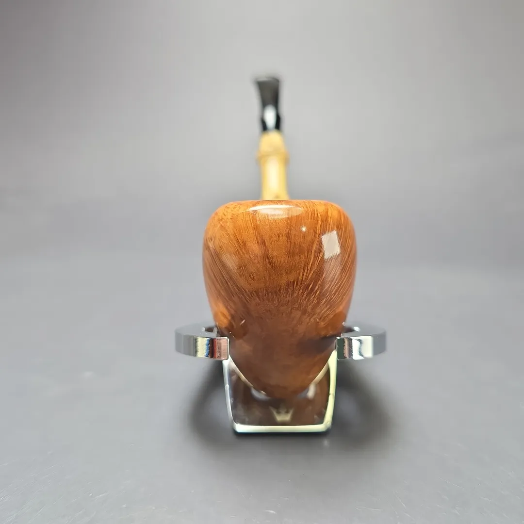 MBSD Briars Modern Masters 1 Smooth Peewit w/ Bamboo Briar Pipe, New - Image 4