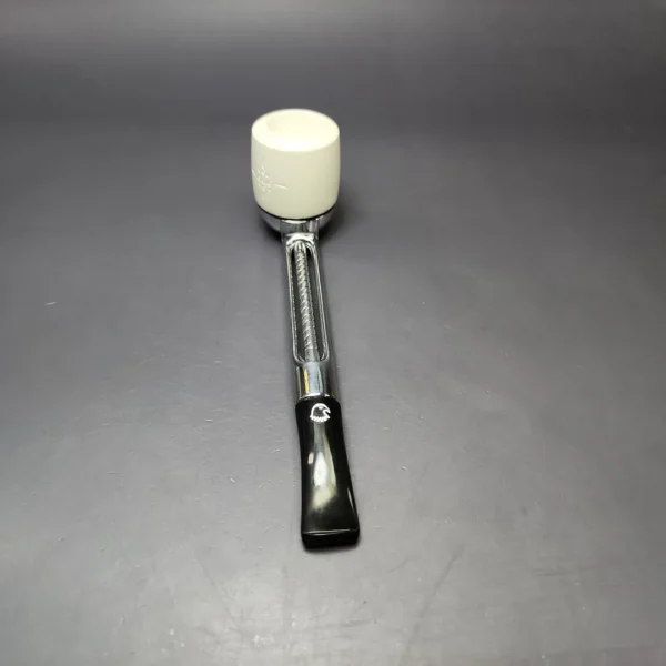 Falcon Classic Curved w/ MBSD Meerschaum Billiard Block Meerschaum Bowl Pipe, New - Image 4