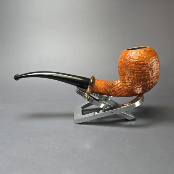 Neerup Signe Sandblasted Apple Estate Briar Pipe, Danish Estates - Image 4