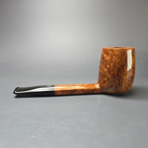 James Upshall P Grade Group 6 Smooth Panel Shank Canadian Estate Briar Pipe, Unsmoked - Image 5