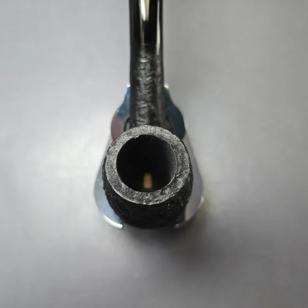 Pipe Tristan Sandblasted "Shell" LC Bent Billiard Handmade Briar Pipe, New - Image 5