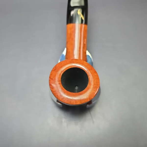 Savinelli Autograph 3 Partially Sandblasted Freehand Estate Briar Pipe, Unsmoked - Image 5