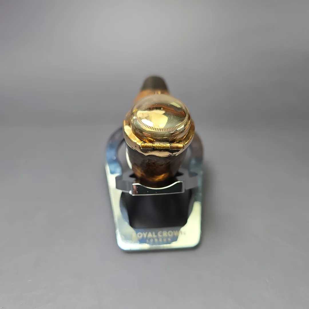 Nording Handmade Duck Head w/ Wind Cap Estate Briar Pipe, Unsmoked - Image 5