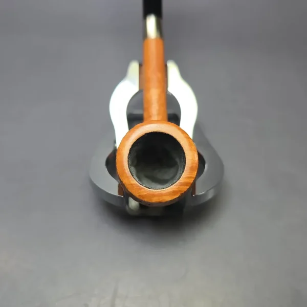 Bruno Nuttens Mini Bing B1 Partially Sandblasted Billiard Briar Pipe, New - Image 5