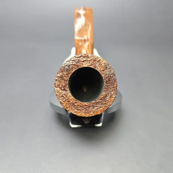 Moonshine MS04 Sandblasted Stublin Dublin w/ Coffee Stem Briar Pipe, New - Image 5