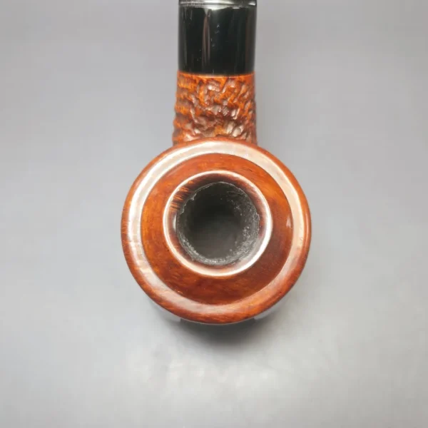 Charatan's Make Reuben Era Selected Partially Sandblasted Countryman Estate Briar Pipe, English Estates - Image 5