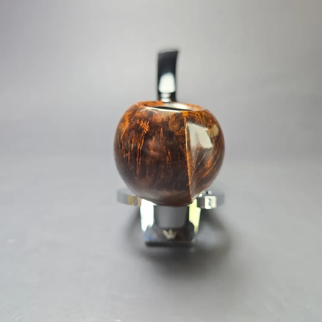 MBSD Briars Modern Masters 2 Smooth Blowfish w/ Boxwood Briar Pipe, New - Image 5