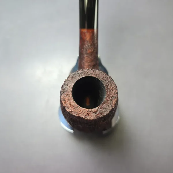 Pipe Tristan "Antique Shell" Sandblasted LC Bent Billiard Handmade Briar Pipe, New - Image 6