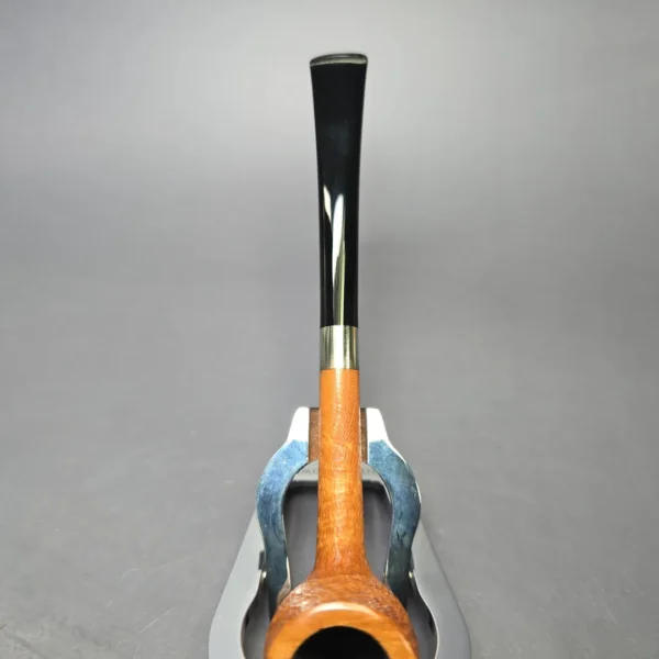 Bruno Nuttens Mini Bing B1 Partially Sandblasted Billiard Briar Pipe, New - Image 6