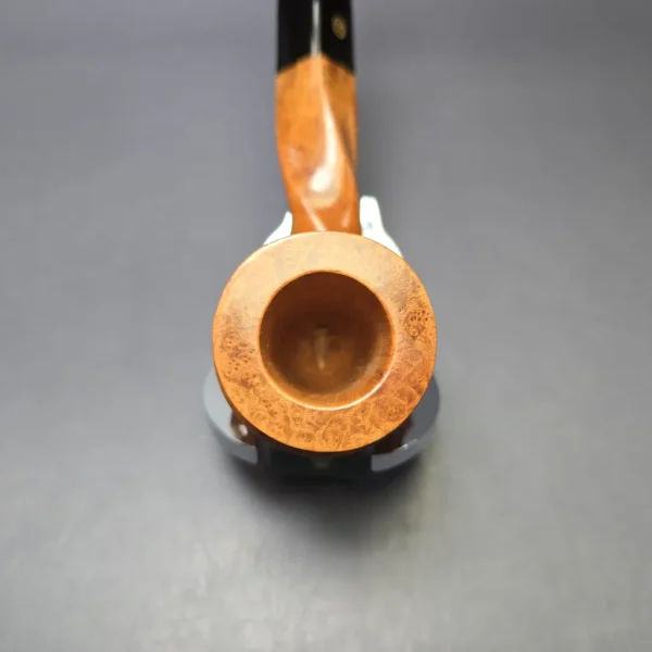 James Upshall B Grade Tradition Smooth Spiral Freehand Estate Briar Pipe, Unsmoked - Image 6