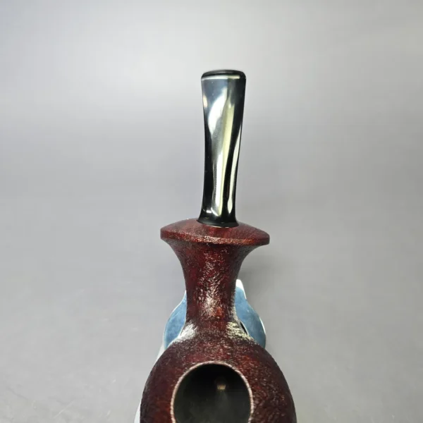 Madao Sandblasted Asymmetric Orca Handmade Briar Pipe, New - Image 6