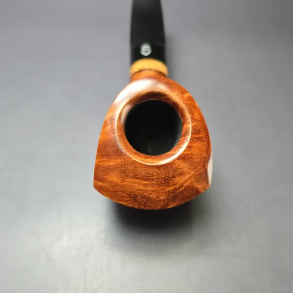 Jirsa Supreme Smooth Cobra w/ Acrylic Estate Briar Pipe, Unsmoked, 9mm - Image 6