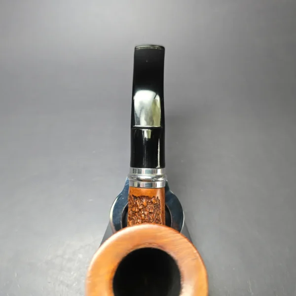 Lorenzetti Nova 02 Rusticated Dublin w/ Silver Estate Briar Pipe, Italian Estates - Image 6