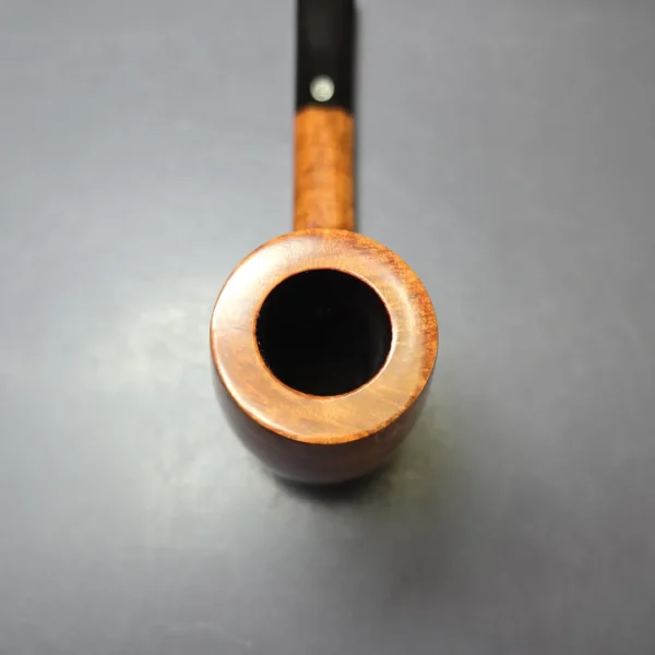 James Upshall P Grade Group 6 Smooth Panel Shank Canadian Estate Briar Pipe, Unsmoked - Image 7