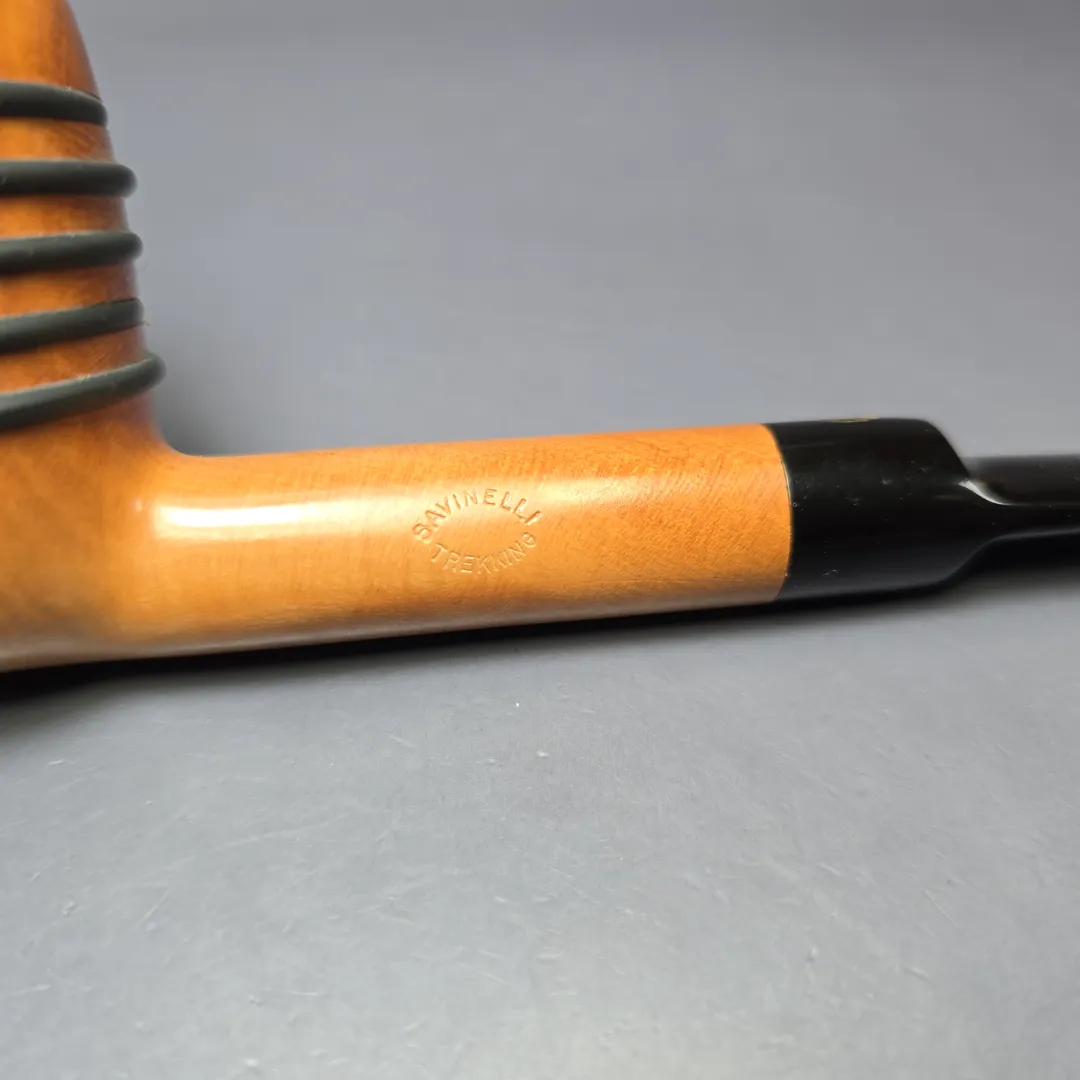 Savinelli Trekking 703 KS Smooth Lovat Estate Briar Pipe, Unsmoked, 6mm - Image 7