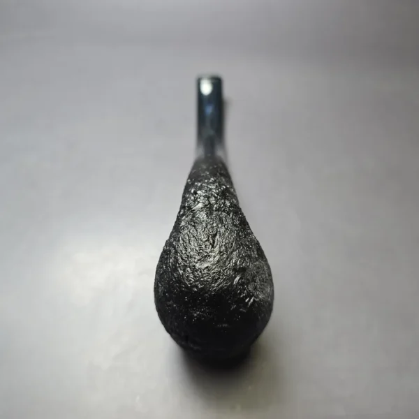 Pipe Tristan Sandblasted LC Bent Billiard w/ Blue Cumberland Handmade Briar Pipe, New - Image 7