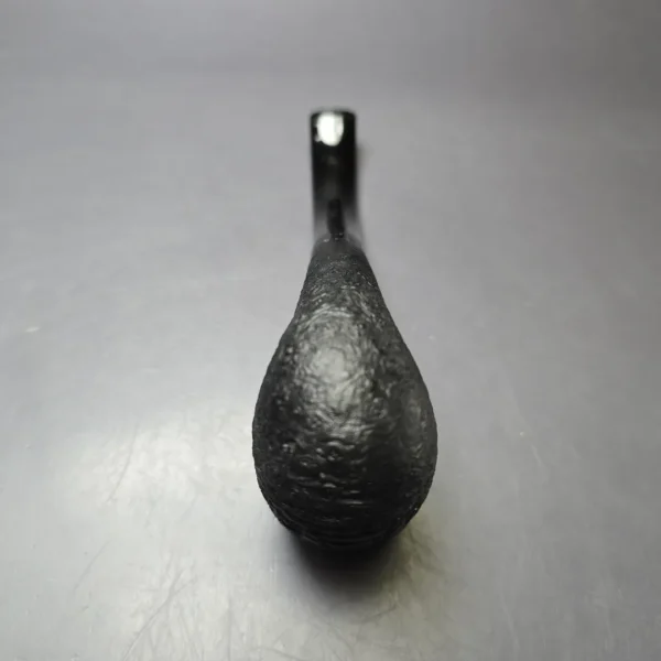 Pipe Tristan Sandblasted "Shell" LC Bent Billiard Handmade Briar Pipe, New - Image 7